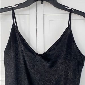 NWT! Topshop black bodysuit size US10